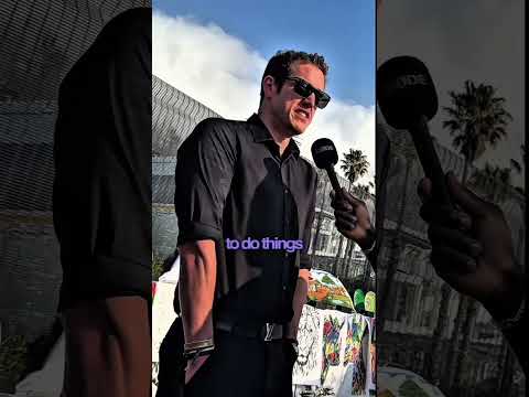 Still from David Barske's candid Cape Town interview